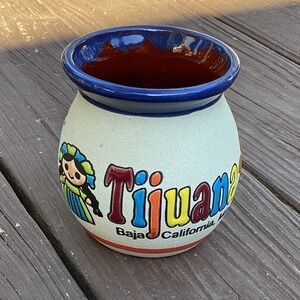 Tijuana Mexico Ceramic Mug with‎ Colorful Design and Handle